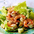 Caesar Salad with Grilled Shrimp